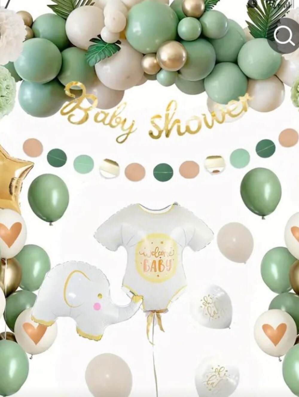 > Baby Shower Balloon Kit